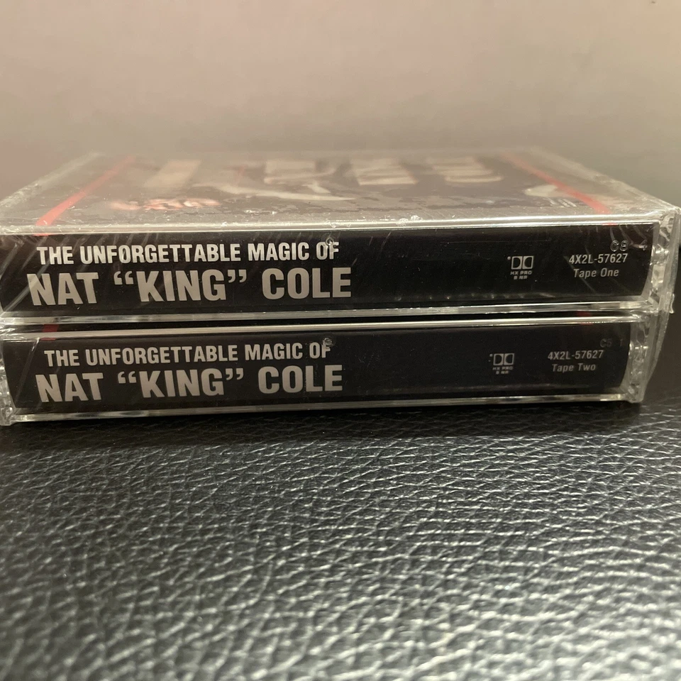 The Unforgettable Magic of Nat King Cole Sealed Cassettes Tape One and Tape 2 - Image 2 of 4