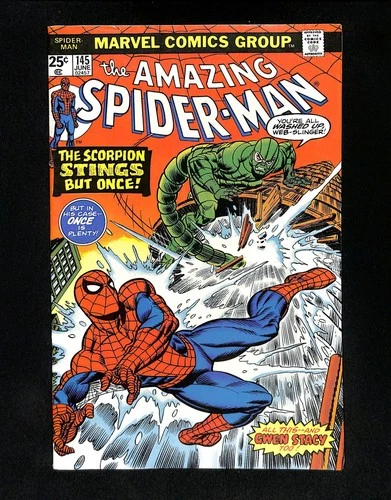 Amazing Spider-Man #145 VF- 7.5 Kane/Romita Art! Scorpion! Green Goblin!