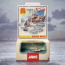 Hot Wheels Collectors 2025 SDCC 50th Anniversary Jaws Toy Figure Set