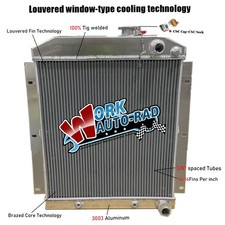 Radiator For 1947-1954 Chevrolet Panel Truck Ls Swap 3100 3600 Pickup 3.5l 3.8l