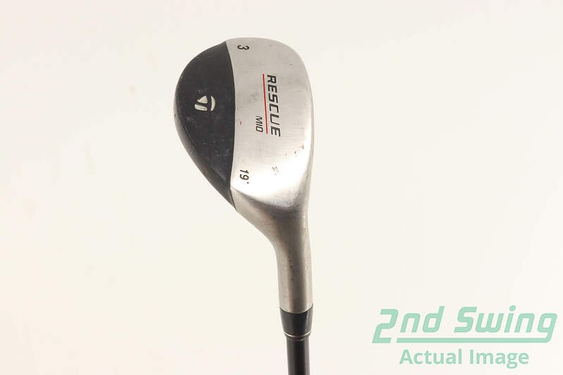 TaylorMade Rescue Mid Hybrid 3 19 Degree Stiff Graphite Right 40.5 Inches