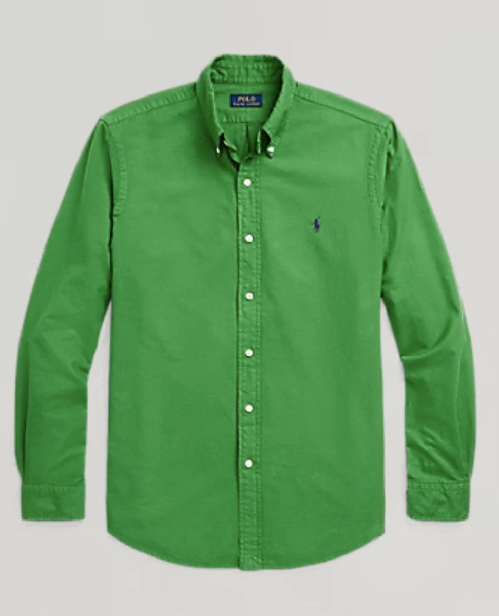 Polo Ralph Lauren Green Size XS Shirts for Men for sale | eBay