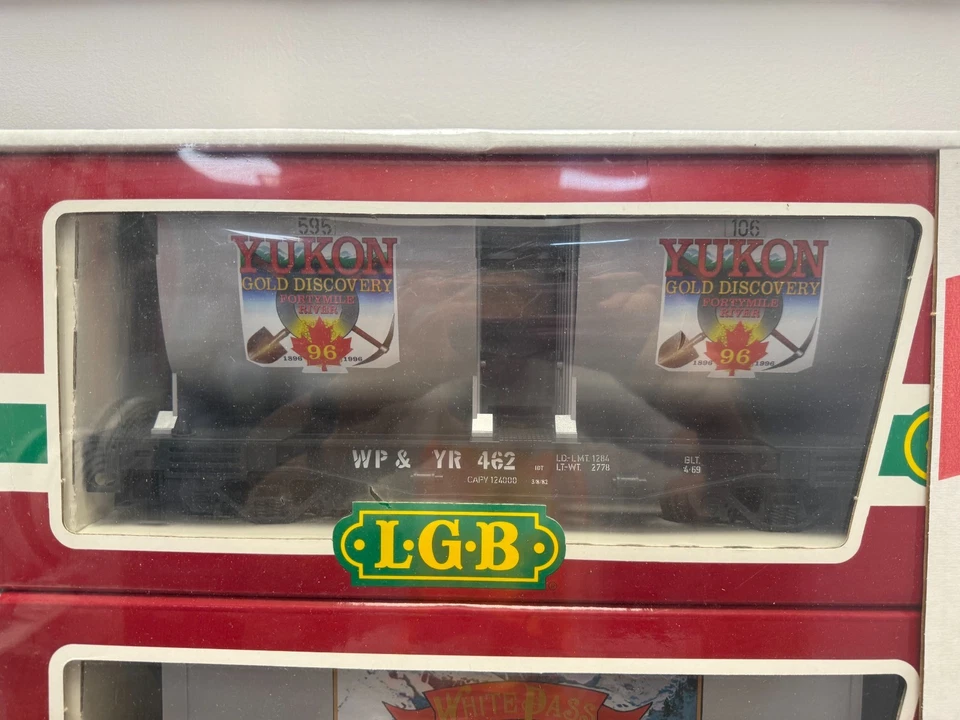 LGB G Scale RARE White Pass Numbered Super Set #36 Yukon Gold Rush - NEW - Image 3 of 4