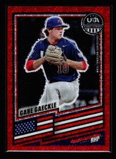 2026 Panini Stars & Stripes Red Disco 019/199 - #77 Gabe Gaeckle