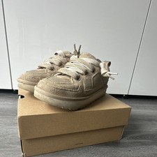 UGG Lo Lowmel Mustard Seed Women's Trainers Suede Lace Up UK 5 EU 38 US 7