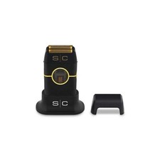 S C Instinct Metal Edition Cordless Double Foil Men's Shaver Black Gold