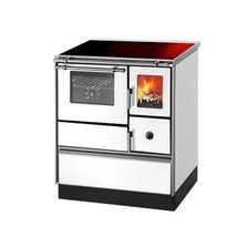 Wamsler Kohleherd K176 F/A Ceran  5 kW 70 cm  weiss Anschluß links