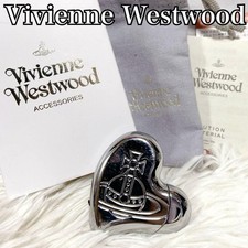 Vivienne Westwood Heart Silver Lighter with Box & Accs Used