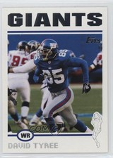 2004 Topps David Tyree #29 0f3j