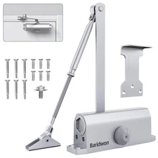 Door Closers Commercial, Heavy Duty Door Closer No Slam, Hydraulic Door Soft ...