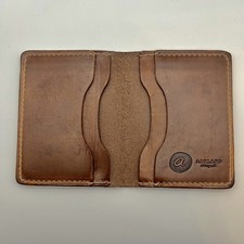 Ashland Leather Bugs Moran Horween Natural CXL (Chromexcel) Wallet - Used Patina