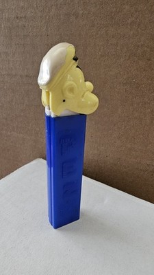 Vintage Popeye Pez A Variation Steel Pin Yellow Face Australia 2.6