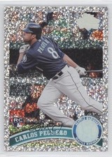 2011 Topps Update Platinum Diamond Anniversary Carlos Peguero #US183 0b0