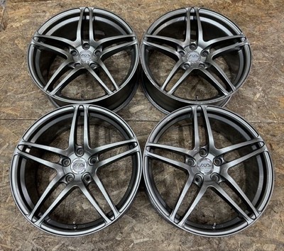 AVS モデル5 Yokohama AVS Model 5 18x8J +45 5x114.3 Wheels Set of 4 JDM Classic