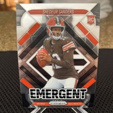 2025 Panini Prizm Emergent Shedeur Sanders #17 RC