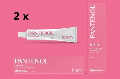 2x Panthenol Creme 30g Galenika