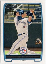 2012 Bowman 1st Prospects A.J. Jimenez Rookie Card #BP5 Blue Jays