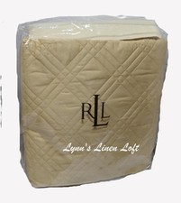 RALPH LAUREN Regent Almond FULL/ QUEEN QUILT ...
