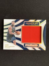 Zion Williamson 2023-24 Panini Immaculate Collection Standard Jersey /99 TST-ZIO