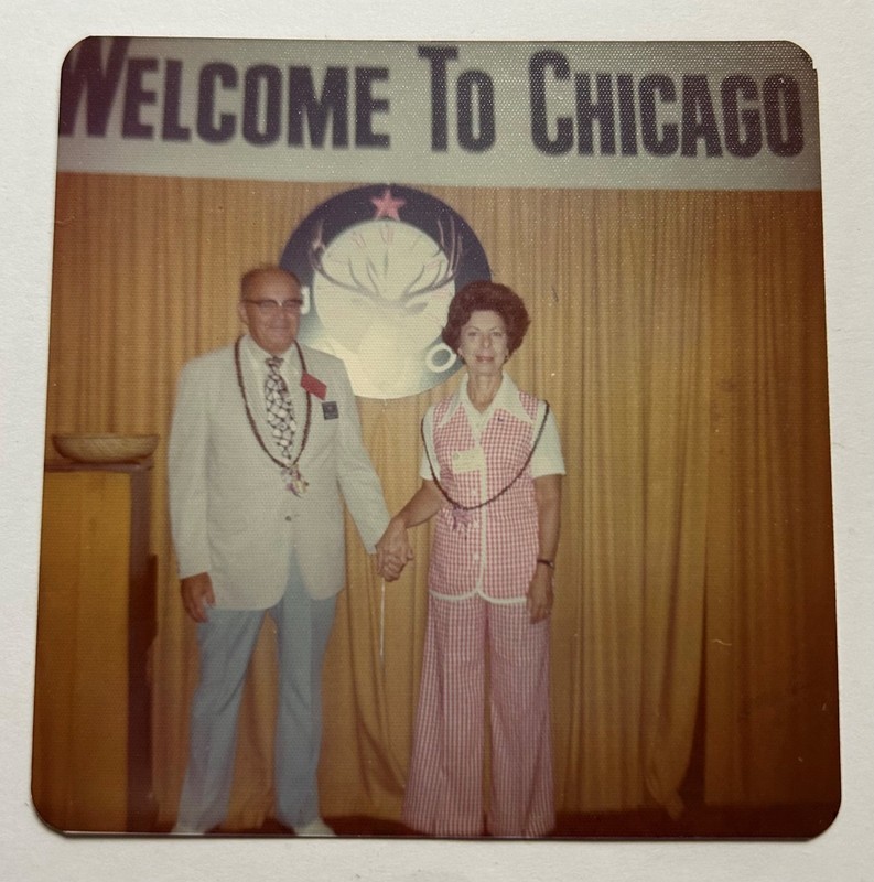 1973 Elks Club National Convention Chicago Illinois Photo - Historic!