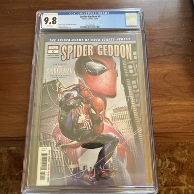 Spider-Geddon #0 CGC  9.8 2018 White Pages