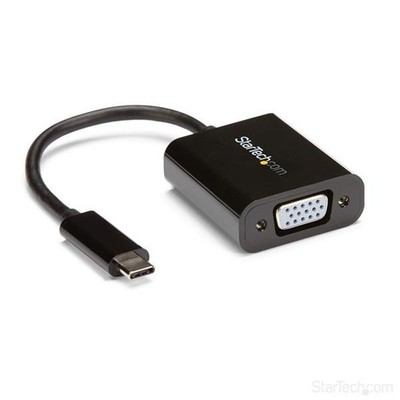 StarTech USB-C to VGA Adapter - Thunderbolt 3 Compatible - USB C Adapter - US...