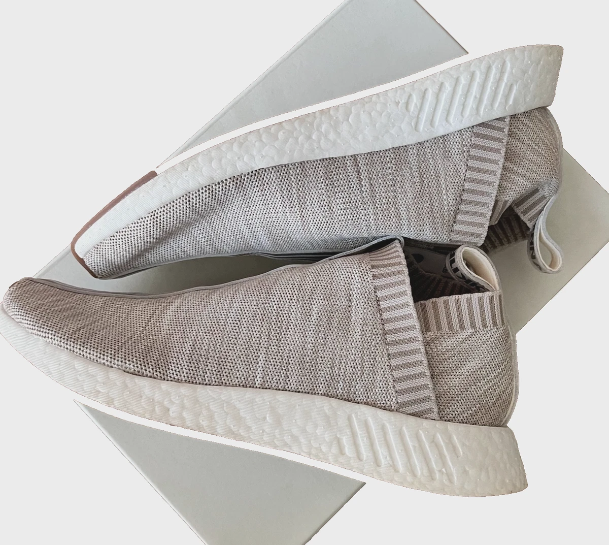 adidas gazelle silver green womens adidas Pink Naked X Kith Nmd Cs2 Primeknit Maroon Trainers UK 4 EU 37 