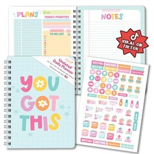 To Do List Notebook for Work   Daily Planner Undated with Hourly Schedule, Pr...