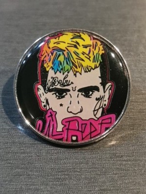 LIL PEEP CRY BABY RAP HIP HOP Pin Badge Patch Neu Hochwertig