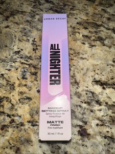 Urban Decay *New In Box* All Nighter Makeup Setting Spray Matte Finish 1.0oz