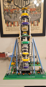 LEGO Creator Expert 10247 Ferris Wheel &ndash;  Used, All Minifigures, No Manual