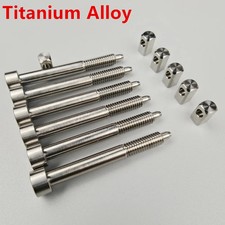 Titanium alloy string locking screws and saddle inserts,FloydRose tremolo bridge