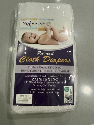 Rubato Cloth Diapers Baby 100% Cotton