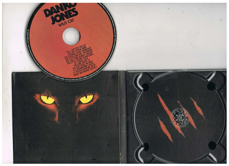 CD - Danko JONES - WILD CAT - german DIGIPAK FOC - Press - Bild 2 von 3