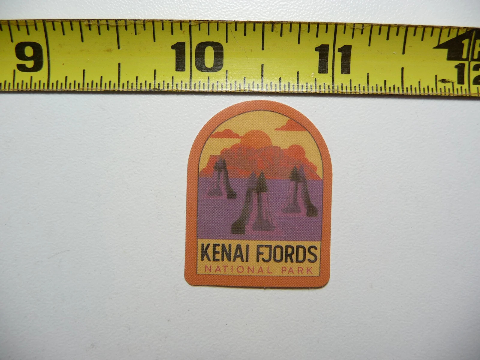 Tiny Kenai Fjords Alaska #2 Small Sticker Decal National Park Collectible