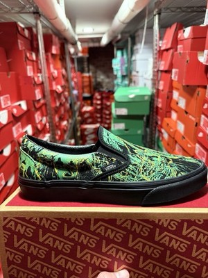 Classic Slip-On Halloween Shoe Reaper Green VN000EACBKA | eBay