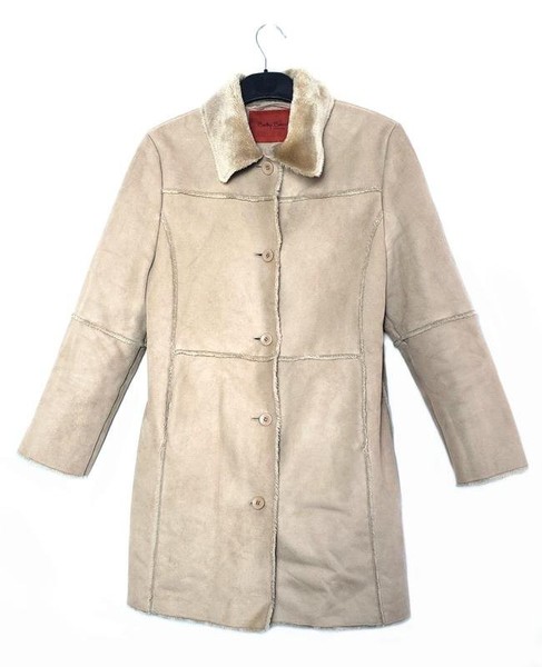 Women Betty Barclay Jacket Beige Polyester 42
