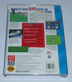 FIFA INTERNATIONAL SOCCER - Sega Genesis CD, Tested/Working