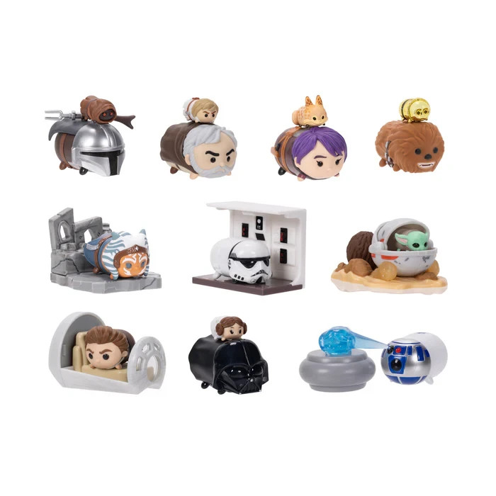 △TSUM TSUM STAR WARS9300 Jakks Star Wars Tsum Tsum Series 1 - Ahsoka Tano with Jedi Temple