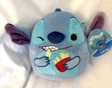 NWT Squishmallow 6.5" Disney Stitch with Fries Soft  Cute 