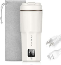 Travel Kettles 13oz 300W with 6 Temperature Control Small Portable Kettle, Ov...