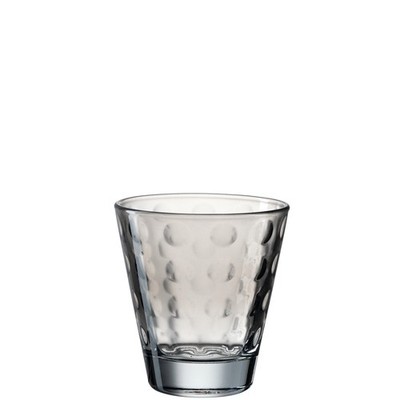 Leonardo Optic Trinkglas grau 6er-Set 215ml Wasserglas Whiskey Glass Gläser