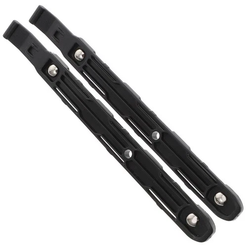 1Pair Plastic Hard Drive Rails for Easy Installation Desktop Computers
