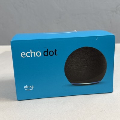 NEW Amazon Echo Dot 4th Gen Smart Speaker with Alexa Voice Control In Charcoal
