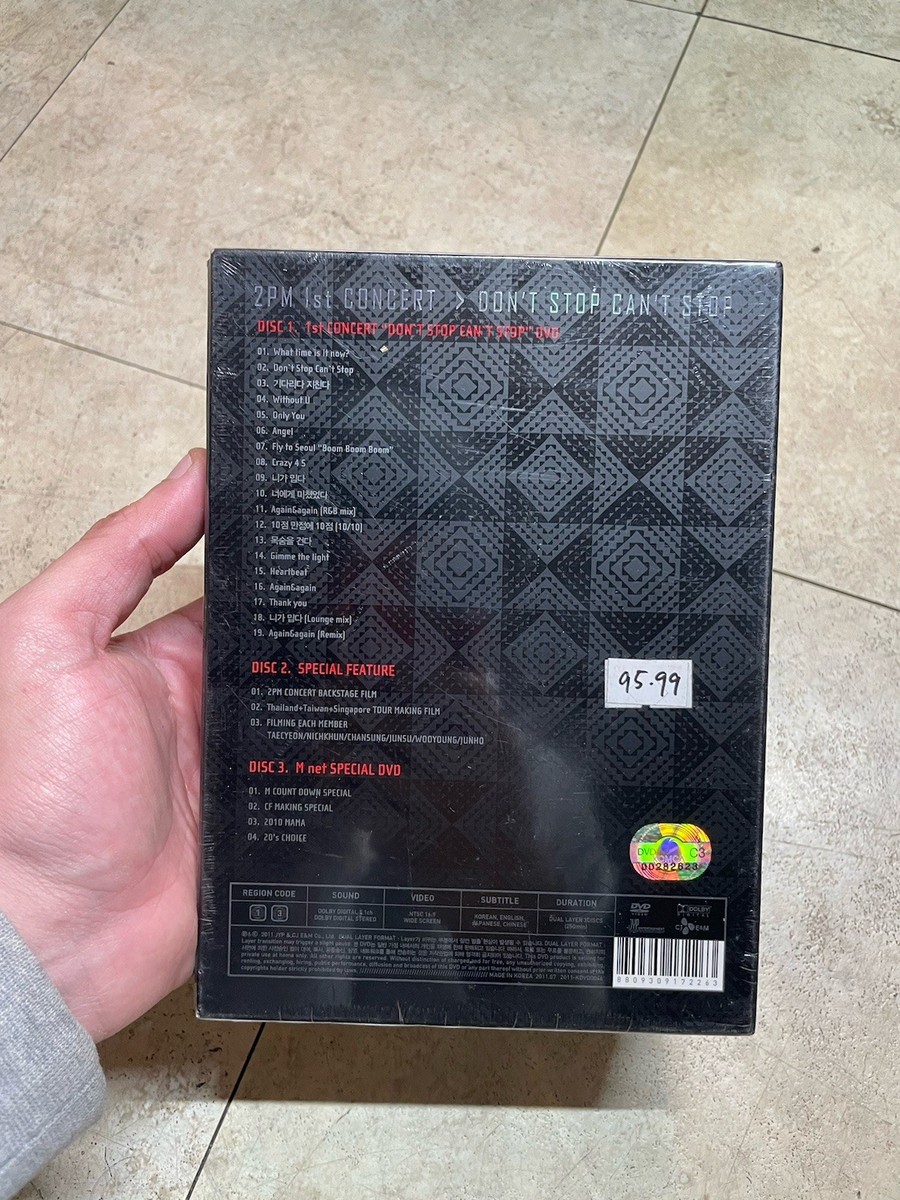 2PM 1st Concert Don't Stop Can't Stop This is For My Hottest DVD
