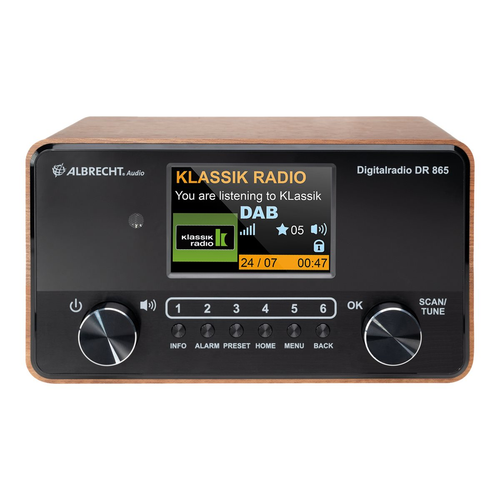 Albrecht DR 865 Audiosystem 2 x 7 Watt 27865 - Bild 1 von 1