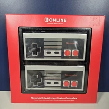 Nintendo NES Official Controllers for Switch Online 2 Pack, US Version