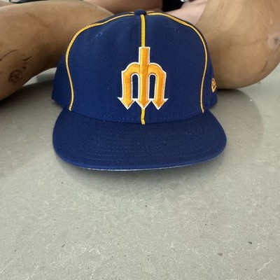 New Era 59Fifty Seattle Mariners City Connect Pro Fit Hat Size 7 3/8- Limited