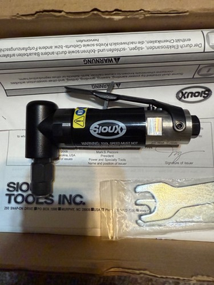 #ad SIOUX SIGNATURE SERIES 1HP DIE GRINDER $200.00