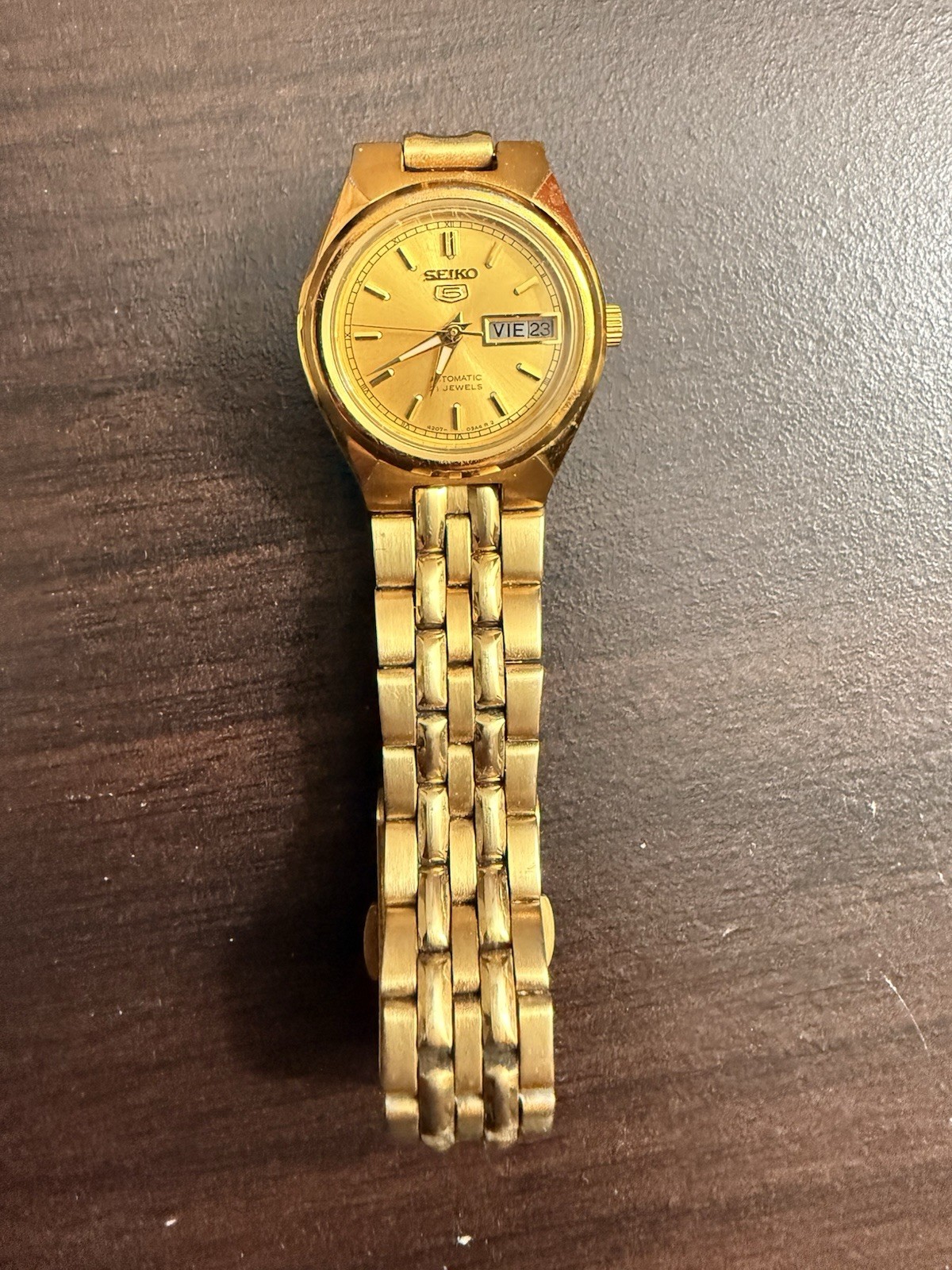 Seiko 5 Automatic Gold Plated 21 Jewels - Gem